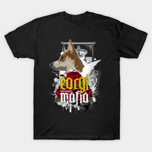 The Corgi Mafia Original Old School T Shirt T-Shirt